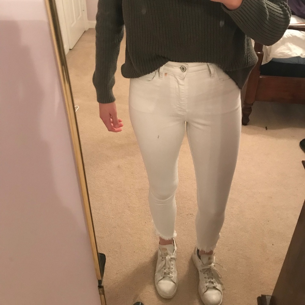 Hollister Fringe Jeans